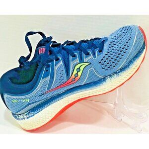 Saucony ISO Running Shoes Sneakers 61427‎ Women's 10 Blue Gray  S10462-1
